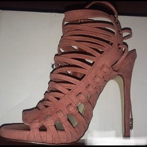 JustFab Strapped Heels